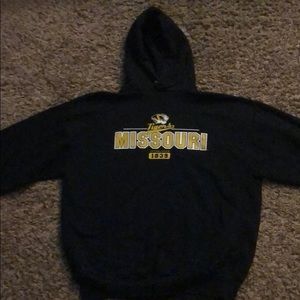 Black Mizzou/University of Missouri Tigers Hoodie